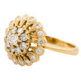 Ring mit Brillanten von ca. 1 ct, - photo 5