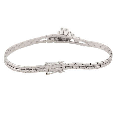 Armband mit Brillanten zus. ca. 0,45 ct, - photo 2