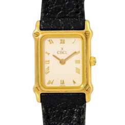 EBEL Vintage Classic Wave Damen Armbanduhr, Ref. 866914. Ca. 1980er Jahre.