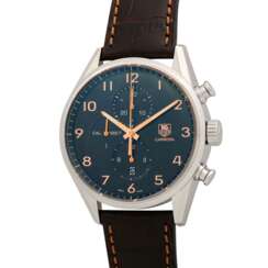 TAG HEUER Carrera 1897 Chronograph, Ref. CAR2014-4. Herrenuhr. Eingestelltes Modell.