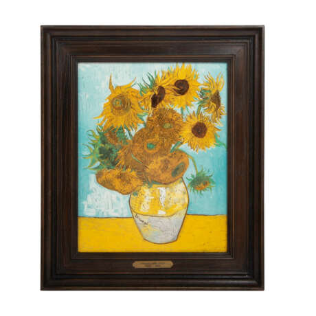 DELFT zwei Porzellanbildplatten "Van Gogh", limitierte Ausgaben von 1990, - photo 4