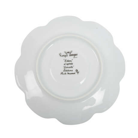 ROYAL LIMOGES Kaffeeservice f. 10 Personen 'Eden d'après Sonate', 20. Jh. - Foto 14