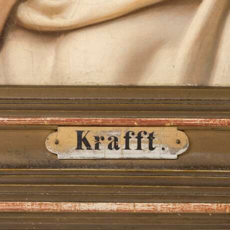 KRAFFT, JOHANN WILHELM (1808-1865) "Schönheit mit offenem Haar" 1840 - Foto 5