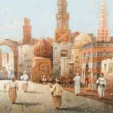 KAUFMANN, KARL (1843-1902/05) "Straßenszene in Kairo" - Foto 4