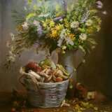 Oil painting “Дары леса”, масло на холсте, Oil on canvas, Realist, Flower still life, Russia, 2022 - photo 3