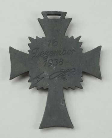 Ehrenkreuz der Deutschen Mutter, in Silber - lackierte Ausführung. - Foto 3