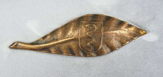 BRD: Eichenblatt mit Schlange, in Gold, Silber und Bronze, im Etui. - Foto 2
