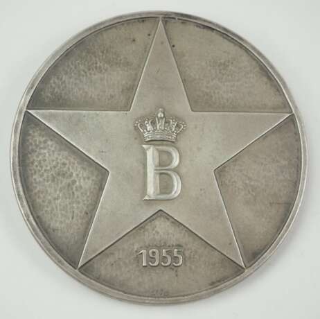 Belgien: Silbermedaille auf Baudouin I. (1953-1993) - photo 2