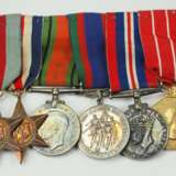 Großbritannien: Ordenschnalle eines kanadischen Veteranen des 2. Weltkrieges. - фото 1