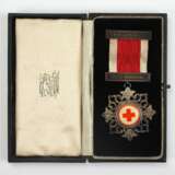 Großbritannien: Rotes Kreuz, Auszeichnung für einen Door Warden, im Etui. - Foto 1