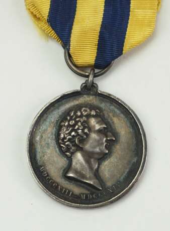 Schweden: Medaille für die Offiziere die am Krieg gegen Deutschland und Norwegen 1813-14 teilgenommen hatten. - Foto 1