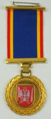 Serbien: Medaille 200 Jahre Serbien.