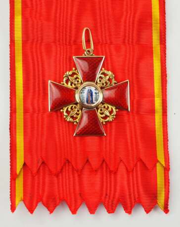 Russland: Orden der hl. Anna, 2. Modell (1810-1917), 1. Klasse Kleinod. - фото 2