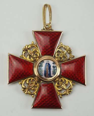 Russland: Orden der hl. Anna, 2. Modell (1810-1917), 1. Klasse Kleinod. - фото 3