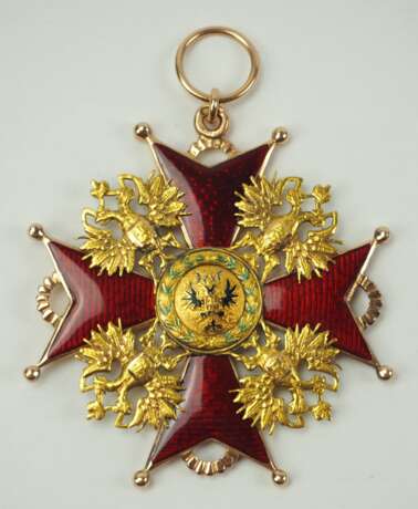 Russland: Kaiserlicher und Königlicher Orden vom heiligen Stanislaus, 2. Modell, 2. Typ (ca. 1841-1917), 1. Klasse Kleinod für Nicht-Christen. - photo 1