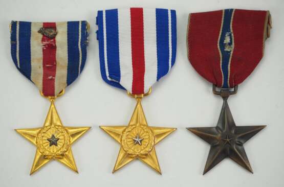 USA: Silver und Bronze Star. - photo 1