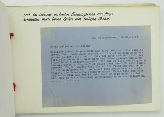 Wehrmacht: Album eines Leutnant der Infanterie für seine Mutter. - фото 4