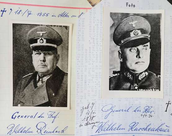 Deutsches Kaiserreich / 3. Reich: Offizier Fotolot. - Foto 2
