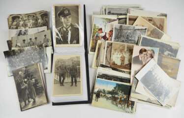 1. und 2. Weltkrieg: Sammlung Postkarten.