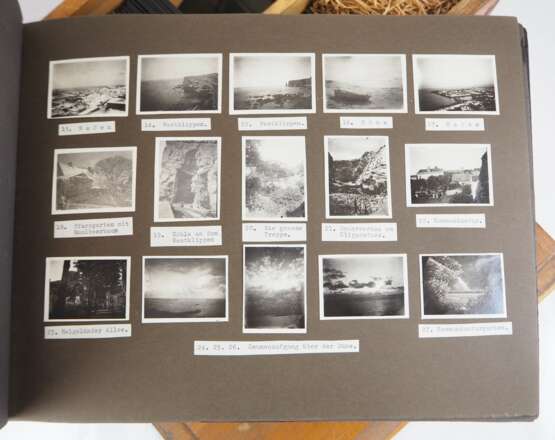 Helgoland Fotoalbum und Glasplatten-Negative. - photo 9