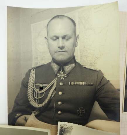 Wehrmacht: Porträt Foto Lot. - Foto 2