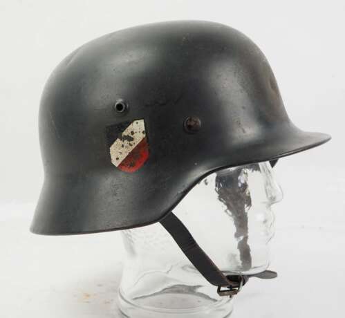 Luftwaffe: Stahlhelm M40 - Doppelemblem. - photo 7