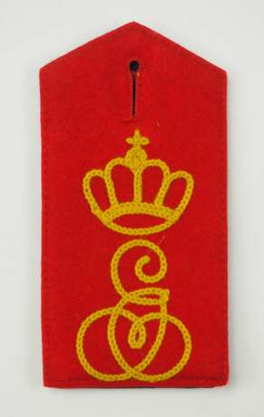 Preussen: Schulterklappe für Mannschaften im 6. Thüringisches Infanterie-Regiment Nr. 95. - фото 1
