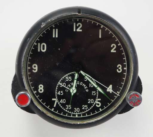 Sowjetunion: Flugzeug Bord Uhr. - photo 1
