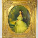 Österreich: Kaiser Franz Joseph I. und Elisabeth "Sisi" - Gemälde Paar. - Foto 2
