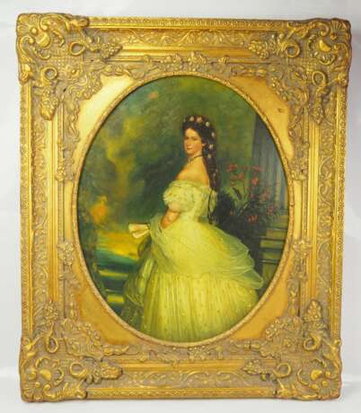 Österreich: Kaiser Franz Joseph I. und Elisabeth "Sisi" - Gemälde Paar. - фото 2