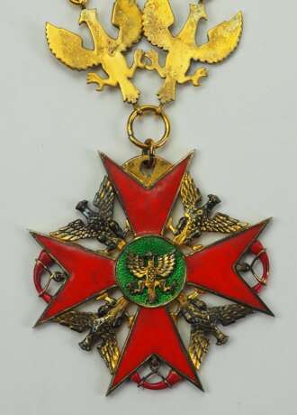 Württemberg: Herzoglich württembergischer Ritterorden von der Jagd (1702-1806), Kreuz mit Kette. - фото 2