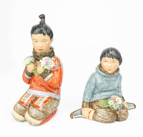 Paar Porzellanfiguren - Foto 1
