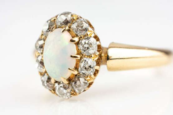 Belle Èpoque-Ring mit Opal - photo 4