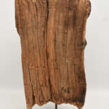 TIBETISCHE GOTTHEIT, beschnitztes Holz/Eisen,Tibet Ende 19. Jahrhundert - фото 4