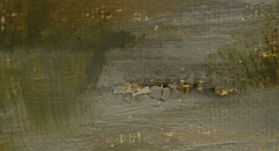 RUDOLF OTTO,"Zwei Elche", Öl auf Leinwand, gerahmt und signiert, Mitte 20. Jahrhundert - Foto 3