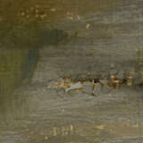 RUDOLF OTTO,"Zwei Elche", Öl auf Leinwand, gerahmt und signiert, Mitte 20. Jahrhundert - фото 3