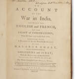 Franklin`s copy of An Account of the War in India - фото 1