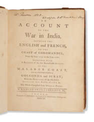 Franklin&#39;s copy of An Account of the War in India