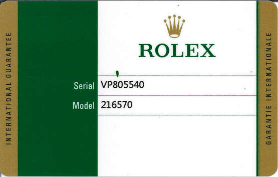 ROLEX, STEEL 'EXPLORER II' MADE FOR THE SULTANATE OF OMAN, REF. 216570 - photo 6