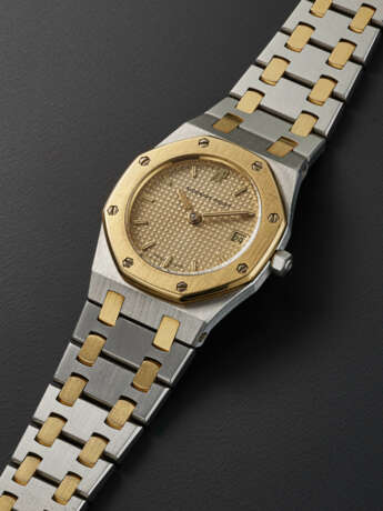 AUDEMARS PIGUET, STEEL AND GOLD ROYAL OAK, REF. 66351SA - фото 2