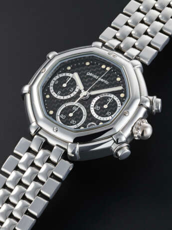 GERALD GENTA, STEEL 'SUCCESS' CHRONOGRAPH, REF. 3388.7 - фото 2