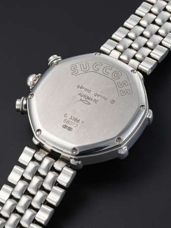 GERALD GENTA, STEEL 'SUCCESS' CHRONOGRAPH, REF. 3388.7 - photo 3