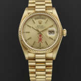 ROLEX, YELLOW GOLD 'DAY-DATE' MADE FOR THE SULTANATE OF OMAN, REF. 18038 - photo 1