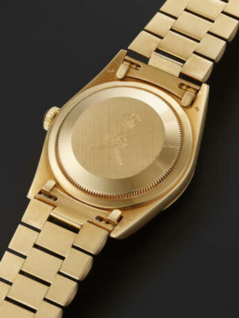 ROLEX, YELLOW GOLD 'DAY-DATE' MADE FOR THE SULTANATE OF OMAN, REF. 18239 - photo 3