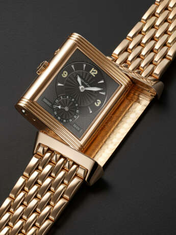 JAEGER-LECOULTRE, PINK GOLD 'REVERSO DUOFACE', REF. 270.2.54 - photo 4