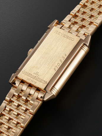 JAEGER-LECOULTRE, PINK GOLD 'REVERSO DUOFACE', REF. 270.2.54 - фото 5