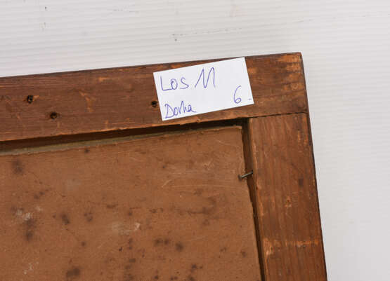  KARL MERZ:"Herbsttag am Unterhölzerweiher", Öl auf Karton, gerahmt, signiert und datiert - Foto 9