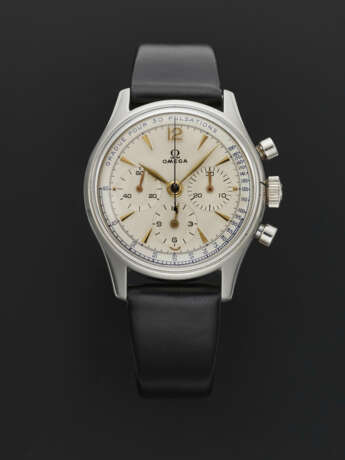 OMEGA, STEEL CHRONOGRAPH, REF. 2451 - photo 1