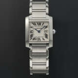 CARTIER, STEEL 'TANK FRANCAISE', REF. 2465 - photo 1