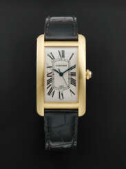 CARTIER, YELLOW GOLD 'TANK AMERICAINE', REF. 1740